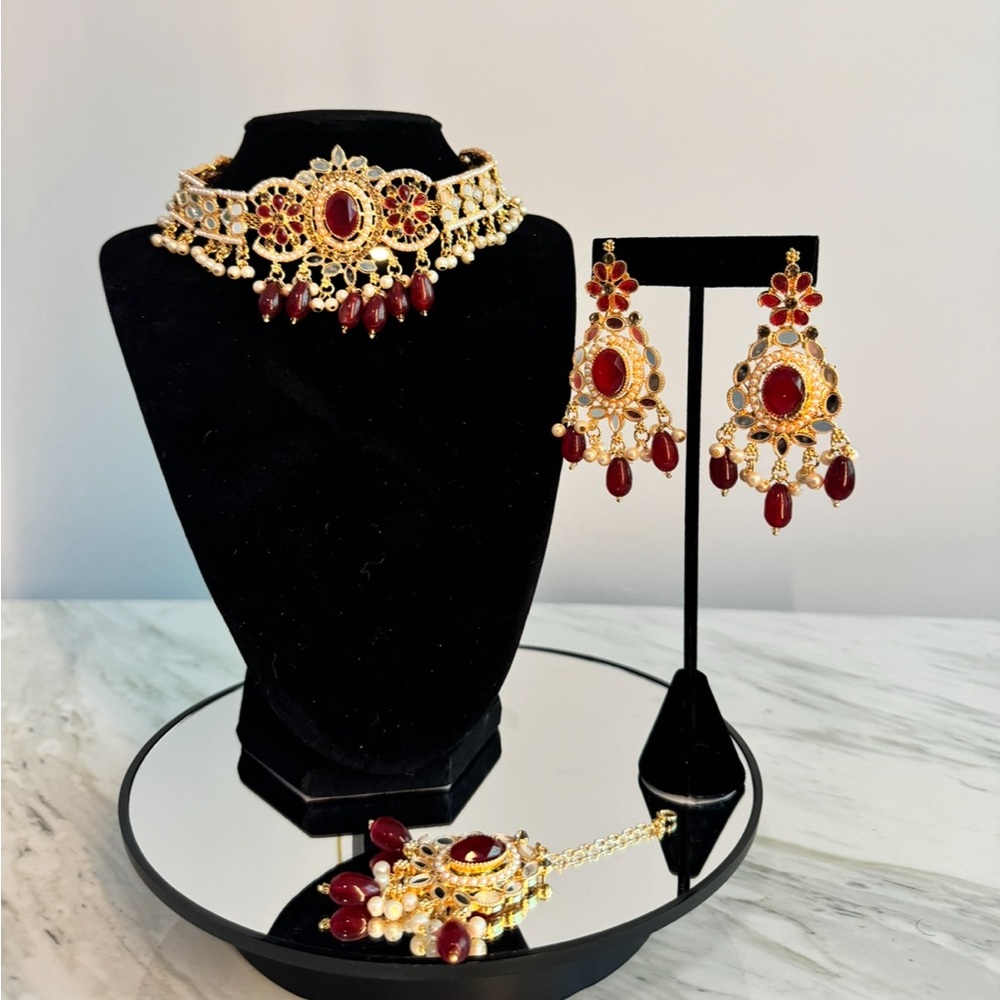Pakistani Indian Desi Jewelry set